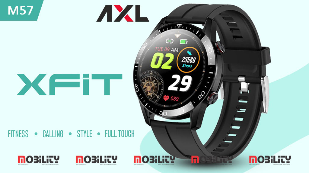 ساعت هوشمند AXL X-Fit M57 با باتری 10 روزه و بلوتوث تماس